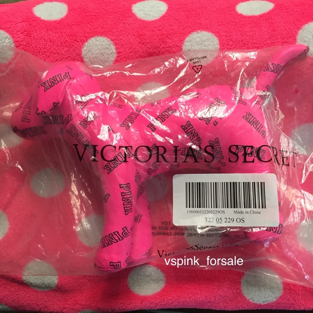 VS PINK Giant Dog Plush